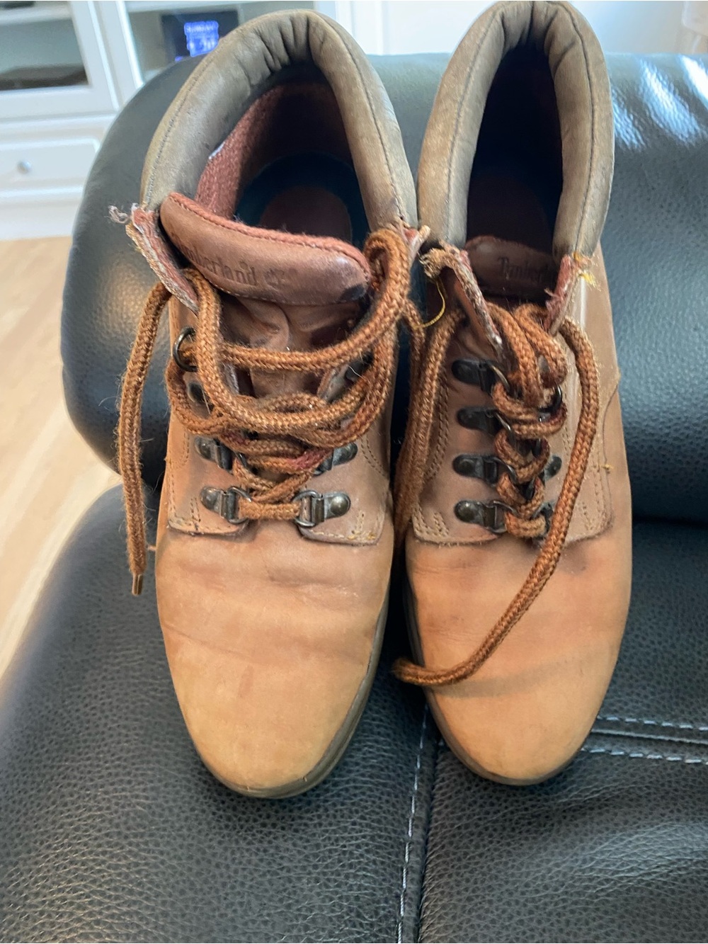 Timberland Tan Lace-Up Women's Hiking Boots